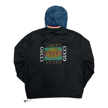 gucci logo windbreaker|gucci windbreaker vintage.